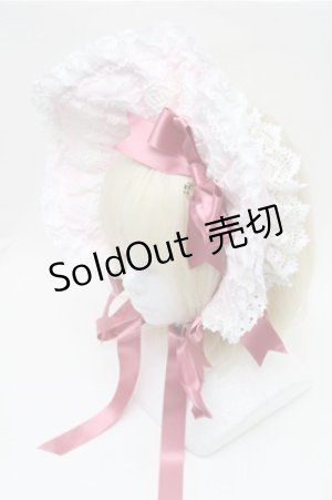 画像: BABY,THE STARS SHINE BRIGHT / エリザベスボンネット  ピンク S-26-02-01-011-BA-AC-AS-ZS