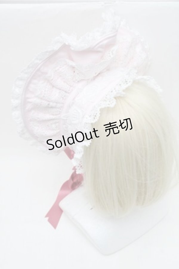 画像3: BABY,THE STARS SHINE BRIGHT / エリザベスボンネット  ピンク S-26-02-01-011-BA-AC-AS-ZS (3)