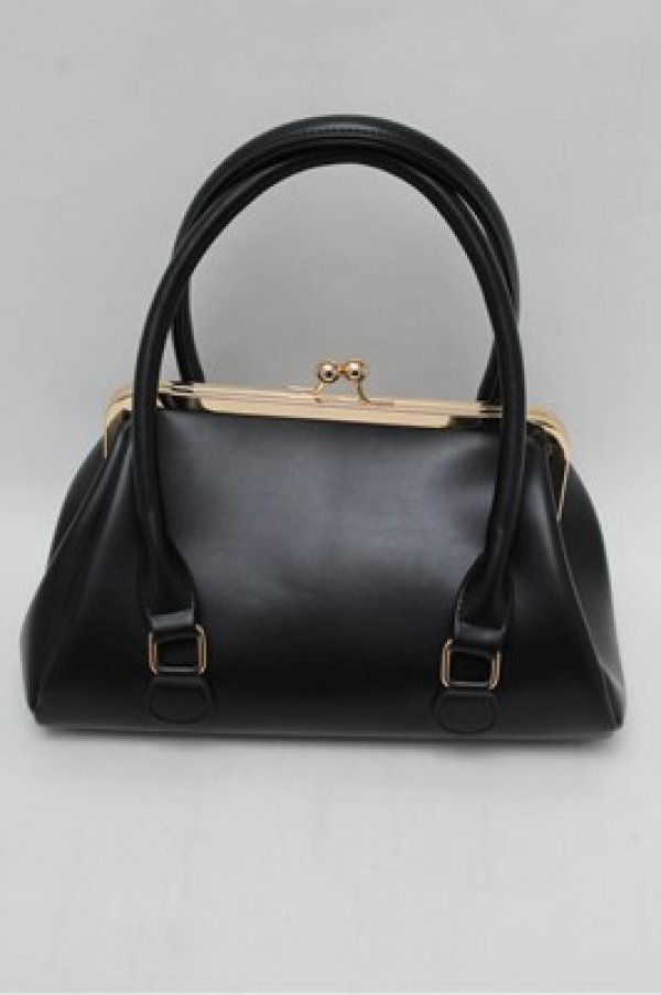 画像2: BABY,THE STARS SHINE BRIGHT / 王冠ガマ口BAG  黒×白 S-26-02-01-021-BA-BG-TE-ZS (2)