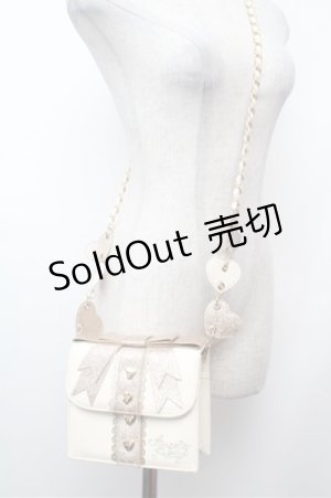 画像: Angelic Pretty / Little Present Ribbonポシェット&パスケース  オフ S-26-02-01-022-AP-BG-AS-ZS