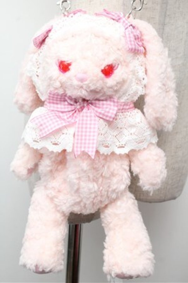 画像1: BABY,THE STARS SHINE BRIGHT / うさくみゃポシェット  ピンク S-26-02-01-023-BA-AC-AS-ZS (1)