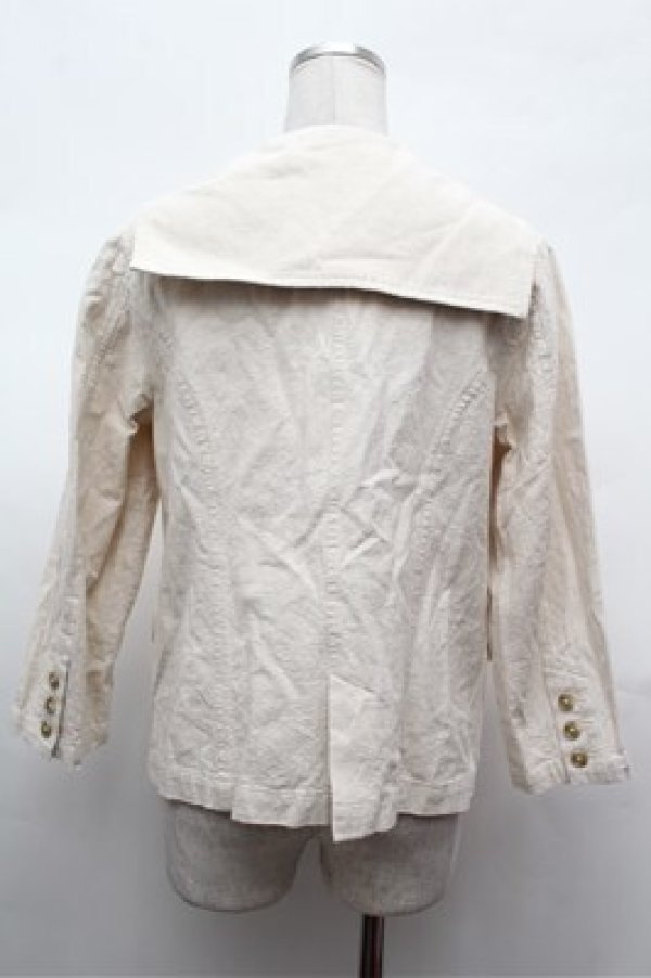 画像2: PINK HOUSE / リネンジャケット  オフ S-26-02-01-028-LO-JA-AS-ZS (2)