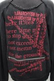 画像5: h.ANARCHY / 英字プリントパーカー  黒 S-26-02-01-032-HN-TO-SZ-ZS (5)