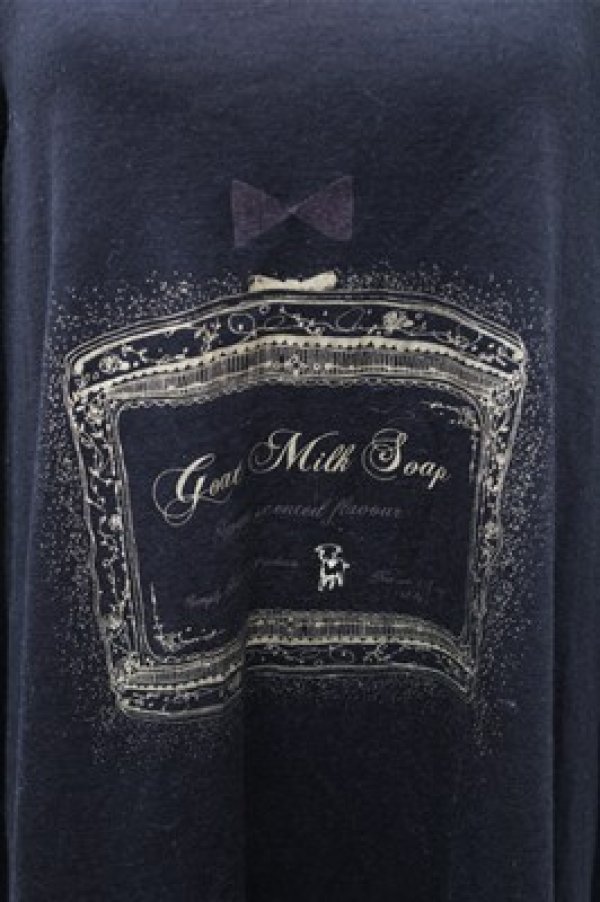 画像3: franche lippee black / プリントTシャツ M 黒 S-26-02-01-034-LO-BL-TE-ZS (3)