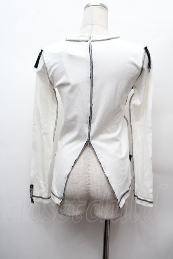 画像4: PUNK / プリントカットソー  白 S-26-02-04-003-PU-TS-HR-ZS (4)