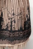 画像2: axes femme POETIQUE / ハロウィンメルヘン柄スカート  ベージュ S-26-02-04-051-AX-SK-HR-ZS (2)