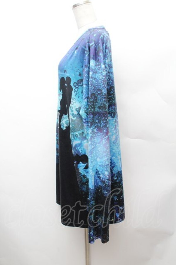 画像5: NieR Clothing / 転写ロンT F ブルー S-26-02-04-010-PU-TS-TE-ZS (5)