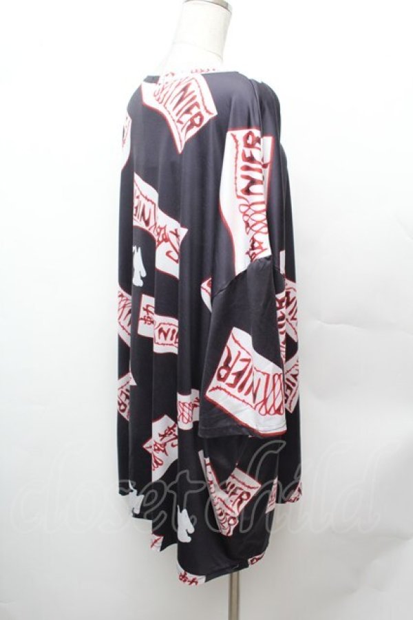 画像2: NieR Clothing / 勅令お札転写Tシャツ  黒 S-26-02-04-022-PU-TS-TE-ZS (2)