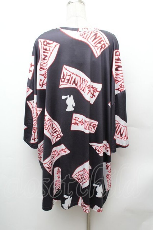 画像3: NieR Clothing / 勅令お札転写Tシャツ  黒 S-26-02-04-022-PU-TS-TE-ZS (3)