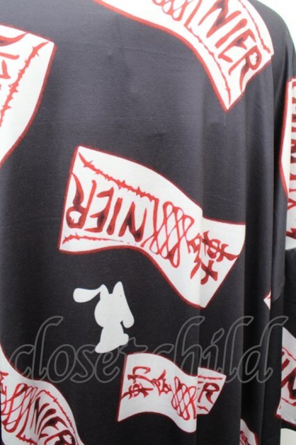 画像4: NieR Clothing / 勅令お札転写Tシャツ  黒 S-26-02-04-022-PU-TS-TE-ZS (4)