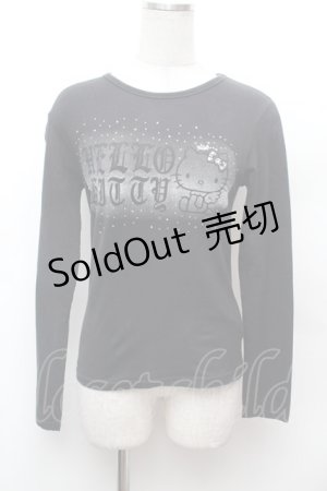 画像: PUNK / プリントカットソー  黒 S-26-02-04-023-PU-TS-HR-ZS