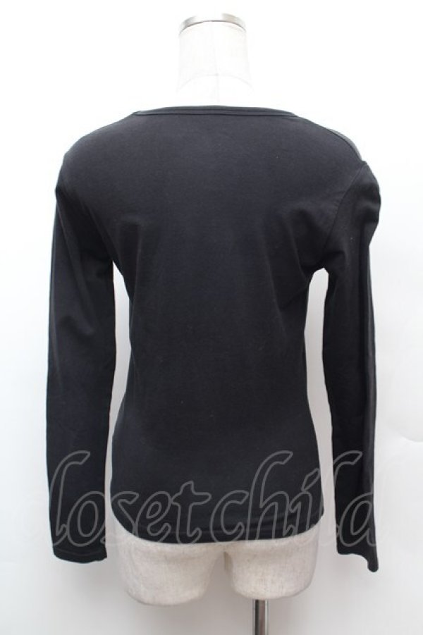 画像4: PUNK / プリントカットソー  黒 S-26-02-04-023-PU-TS-HR-ZS (4)