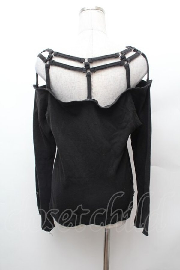 画像3: PUNK / プリント長袖カットソー  黒 S-26-02-04-026-PU-TS-HR-ZS (3)