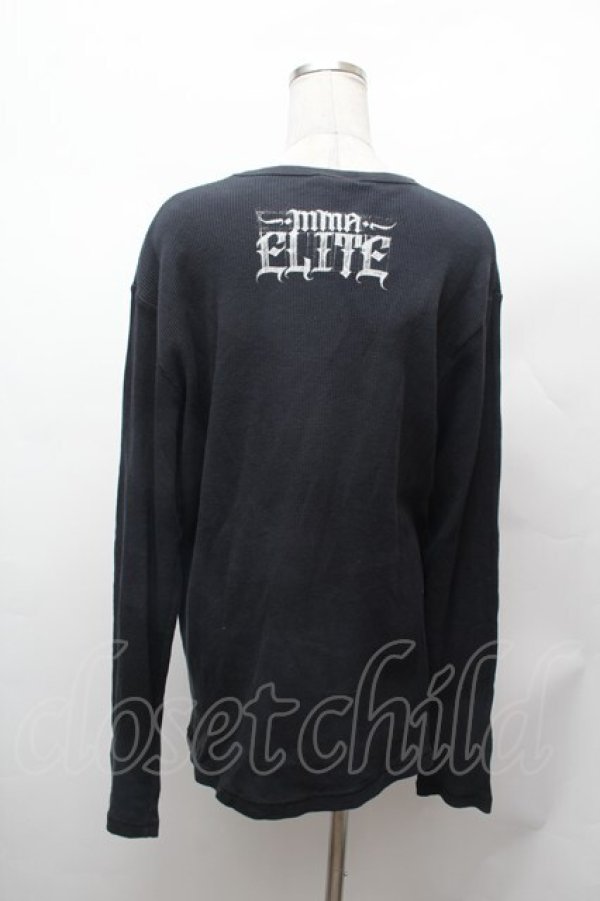 画像3: PUNK / プリント長袖カットソー  黒 S-26-02-04-029-PU-TS-HR-ZS (3)