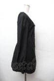 画像2: KILL STAR / SCYLLA MINI DRESS XS 黒 S-26-02-05-038-SL-OP-AS-ZS (2)