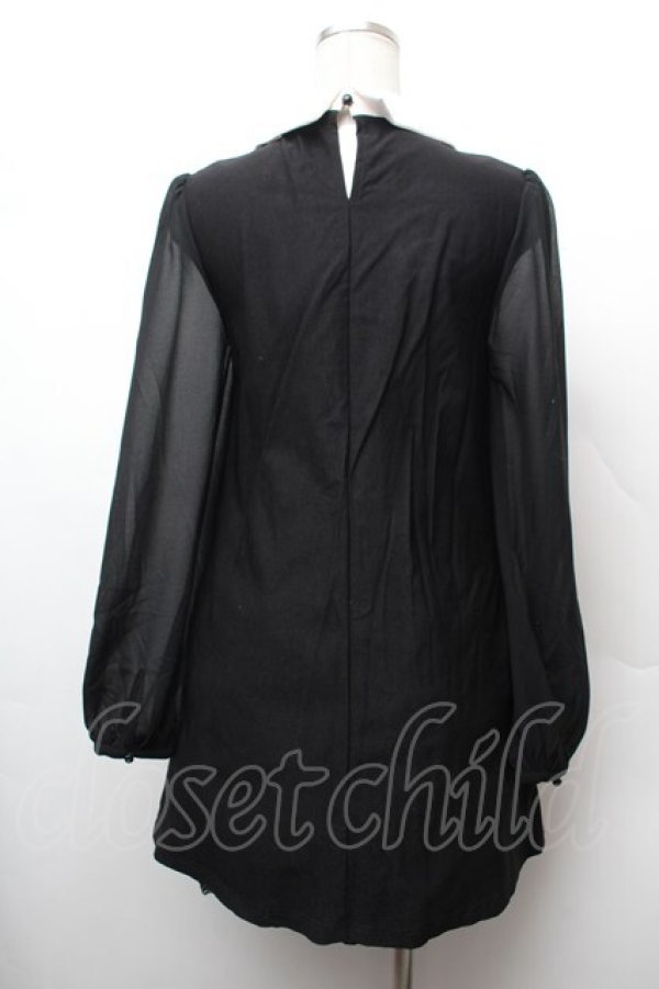 画像3: KILL STAR / SCYLLA MINI DRESS XS 黒 S-26-02-05-038-SL-OP-AS-ZS (3)