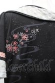 画像5: Ozz oneste / 桜刺繍チャイナワンピース  黒 S-26-02-05-039-OO-OP-AS-ZS (5)