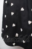 画像3: MILK / ハートワンピース  黒ｘ白 S-26-02-05-040-ML-OP-AS-ZS (3)