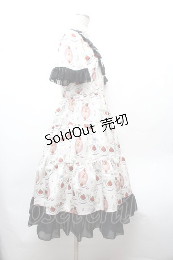 画像3: Q-pot. / プードルケーキベルスリーブドレス  オフ S-26-02-05-046-QP-OP-AS-ZS (3)
