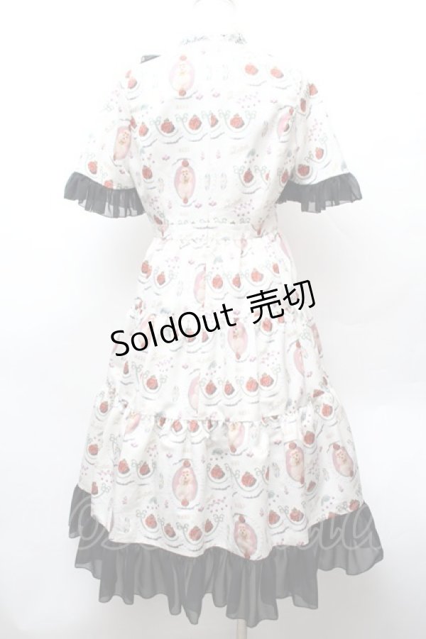 画像4: Q-pot. / プードルケーキベルスリーブドレス  オフ S-26-02-05-046-QP-OP-AS-ZS (4)