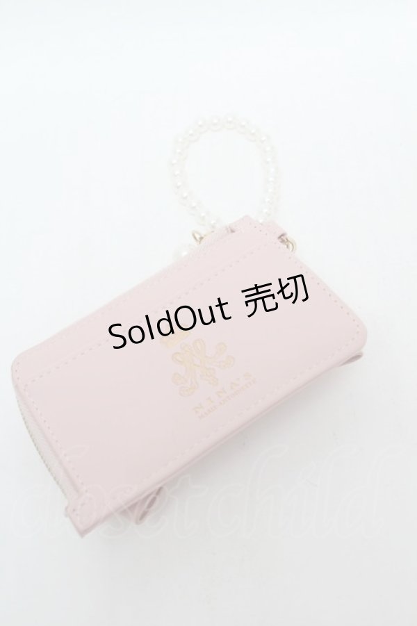 画像2: m petit by misako / NINA’Sコラボリボンコインケース  ピンク S-26-02-05-006-LO-ZA-AS-ZS (2)