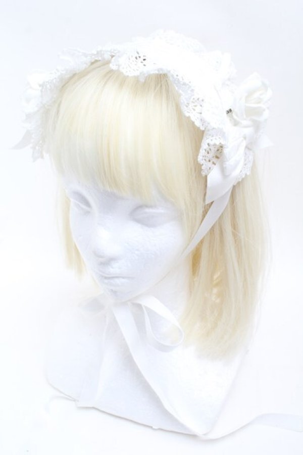 画像5: BABY,THE STARS SHINE BRIGHT / はわせドールワンピース&ヘッドドレスセット  白 S-26-02-05-051-BA-OP-AS-ZS (5)