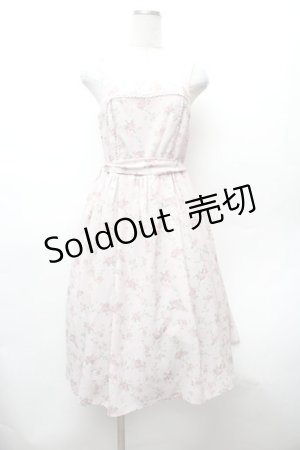 画像: axes femme kawaii / プティフルールジャンスカ  ピンク S-26-02-05-052-AX-OP-AS-ZS