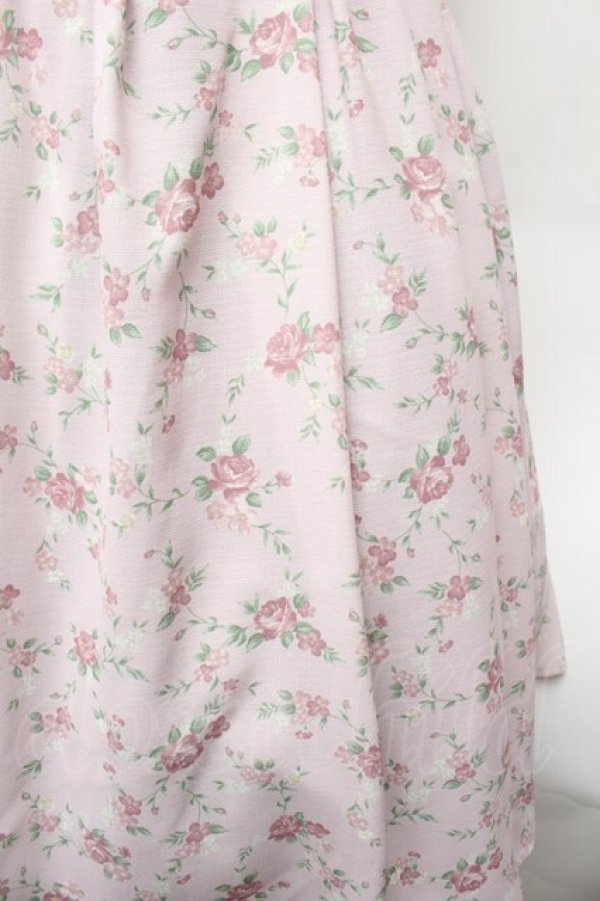 画像2: axes femme kawaii / プティフルールジャンスカ  ピンク S-26-02-05-052-AX-OP-AS-ZS (2)