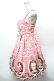 画像3: Angelic Pretty / Sweet Cream Princessジャンパースカート  ピンク S-26-02-05-053-AP-OP-AS-ZS (3)