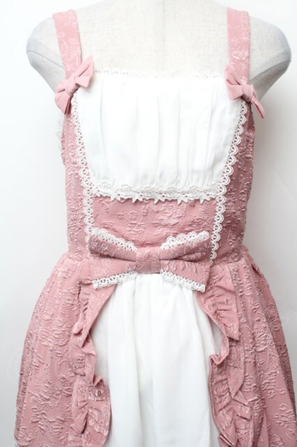 画像2: axes femme kawaii / メアリージャンパースカート M ピンク S-26-02-05-054-AX-OP-AS-ZS (2)