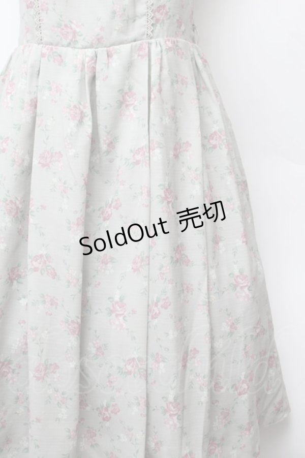 画像2: axes femme kawaii / プティフルールジャンスカ  グリーン S-26-02-05-057-AX-OP-AS-ZS (2)