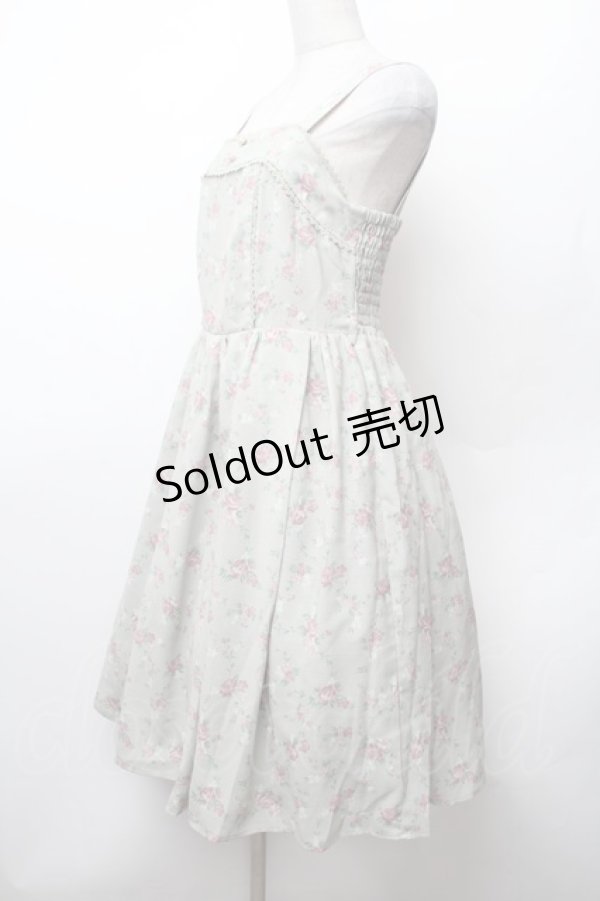 画像3: axes femme kawaii / プティフルールジャンスカ  グリーン S-26-02-05-057-AX-OP-AS-ZS (3)