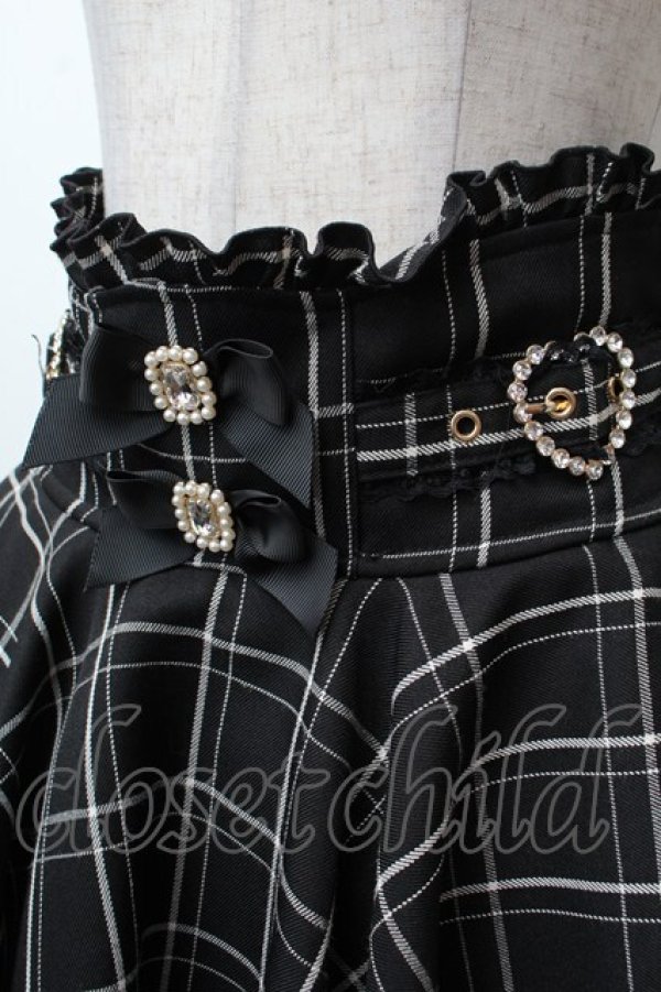 画像2: LIZ LISA / ボリュームフレアスカート  黒 S-26-02-05-065-LO-SK-HR-ZS (2)