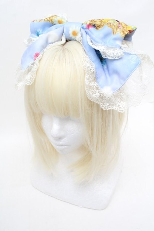 画像1: BABY,THE STARS SHINE BRIGHT / Princess Rapunzel 〜魔法の髪のフローラルガーランド〜カチューシャ  ラベンダー S-26-02-05-013-BA-OP-AS-ZS (1)