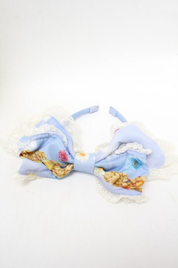 画像2: BABY,THE STARS SHINE BRIGHT / Princess Rapunzel 〜魔法の髪のフローラルガーランド〜カチューシャ  ラベンダー S-26-02-05-013-BA-OP-AS-ZS (2)