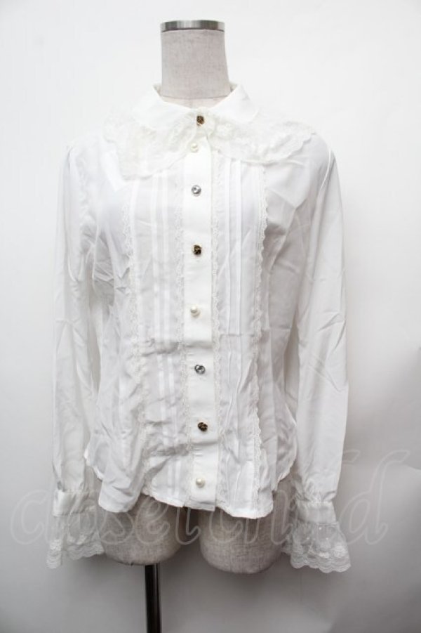 画像1: BABY,THE STARS SHINE BRIGHT / キャロラインブラウス  白 S-26-02-05-024-BA-BL-AS-ZS (1)