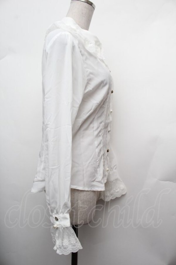 画像3: BABY,THE STARS SHINE BRIGHT / キャロラインブラウス  白 S-26-02-05-024-BA-BL-AS-ZS (3)