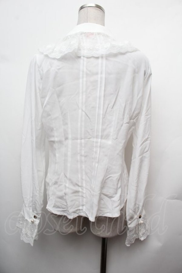 画像4: BABY,THE STARS SHINE BRIGHT / キャロラインブラウス  白 S-26-02-05-024-BA-BL-AS-ZS (4)