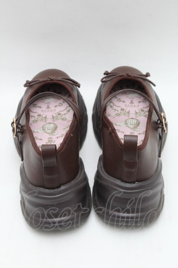 画像3: m petit by misako / AMNIリボンバレエ L ブラウン S-26-02-06-004-LO-SH-HR-ZS (3)