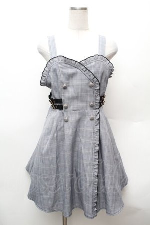 画像: Rojita / サイドベルトジャンスカ  グレー S-26-02-06-035-LO-OP-HR-ZS