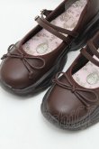 画像4: m petit by misako / AMNIリボンバレエ L ブラウン S-26-02-06-004-LO-SH-HR-ZS (4)