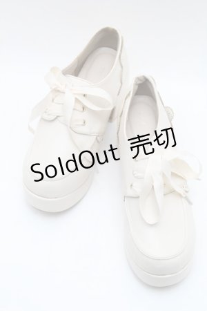 画像: axes femme POETIQUE / レースアップシューズ L ベージュ S-26-02-06-005-AX-SH-HR-ZS