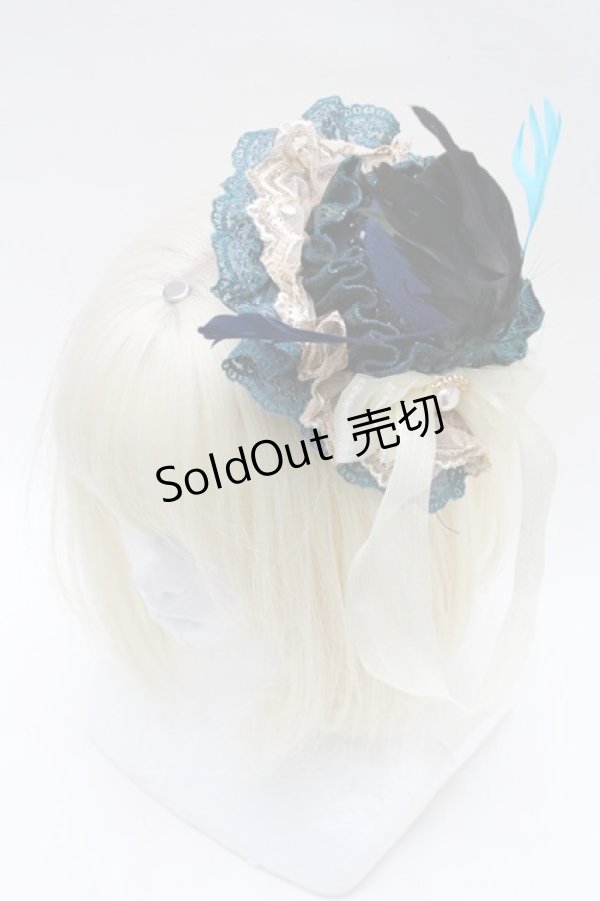 画像6: Mewroco / Peacock Feather ミニドレス  グリーン S-26-02-06-038-LO-OP-TE-ZS (6)