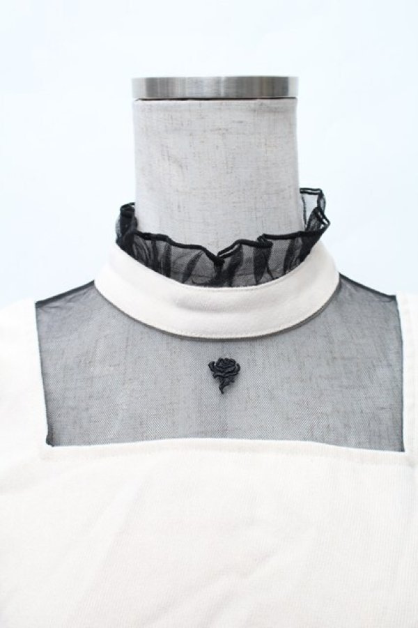 画像3: EATME / チュールコンビイレヘムワンピース  ベージュｘ黒 S-26-02-06-041-LO-OP-HR-ZS (3)