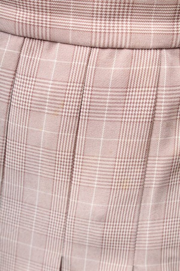画像3: Ank Rouge / チェックプリーツスカート  ピンク S-26-02-06-047-CA-SK-HR-ZS (3)