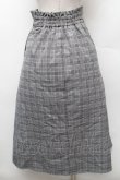 画像2: LOLITA / タータンチェックロングスカート  グレー S-26-02-06-051-LO-SK-HR-ZS (2)