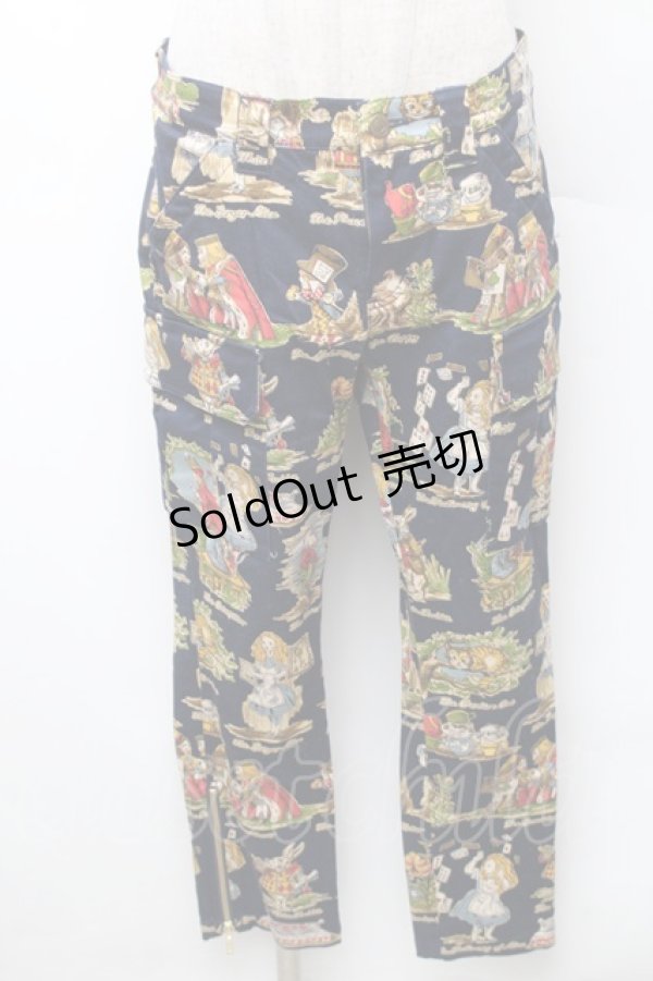 画像1: Jane Marple / Queen Aliceトラックパンツ  紺 S-26-02-06-058-JM-PA-AS-ZS (1)