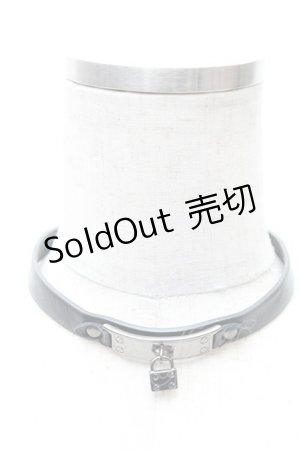 画像: EATME / ロックレザーチョーカー  黒 S-26-02-06-008-LO-ZA-HR-ZS