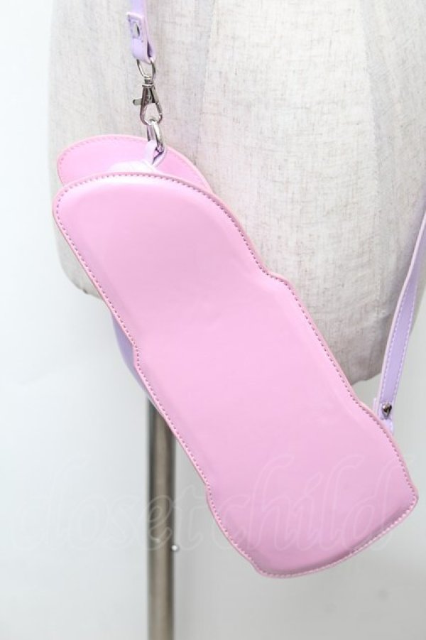 画像2: Angelic Pretty / Lipstickポシェット  ピンクｘラベンダー S-26-02-06-009-AP-BG-HR-ZS (2)