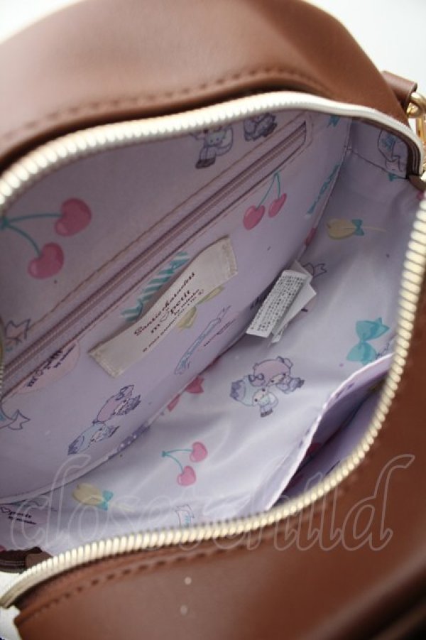 画像4: m petit by misako / サンリオキャラクターズコラボ キキララショルダーバッグ  ブラウン S-26-02-06-012-LO-BG-HR-ZS (4)